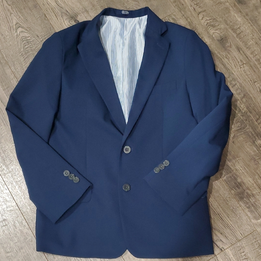 Izod Navy Blue Kids Size 12  Blazer Sport Coat
